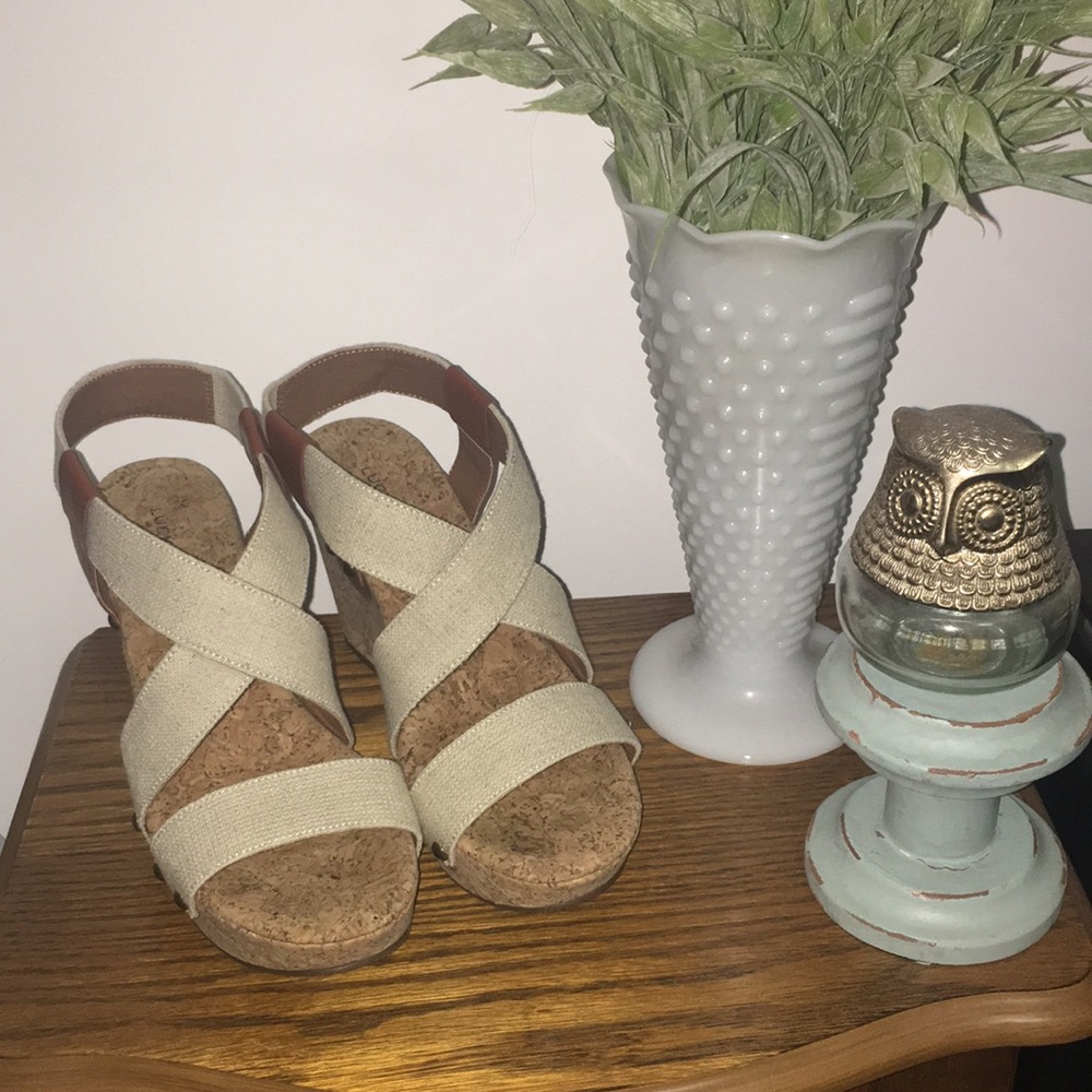 Worn once lucky brand Marla shoes - Picture 1 of 7